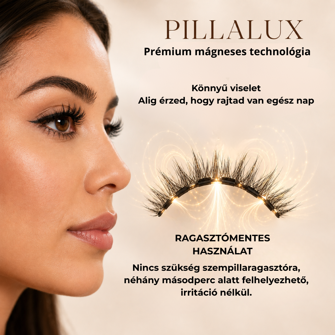 PillaLux™ Mágneses Műszempilla Szett